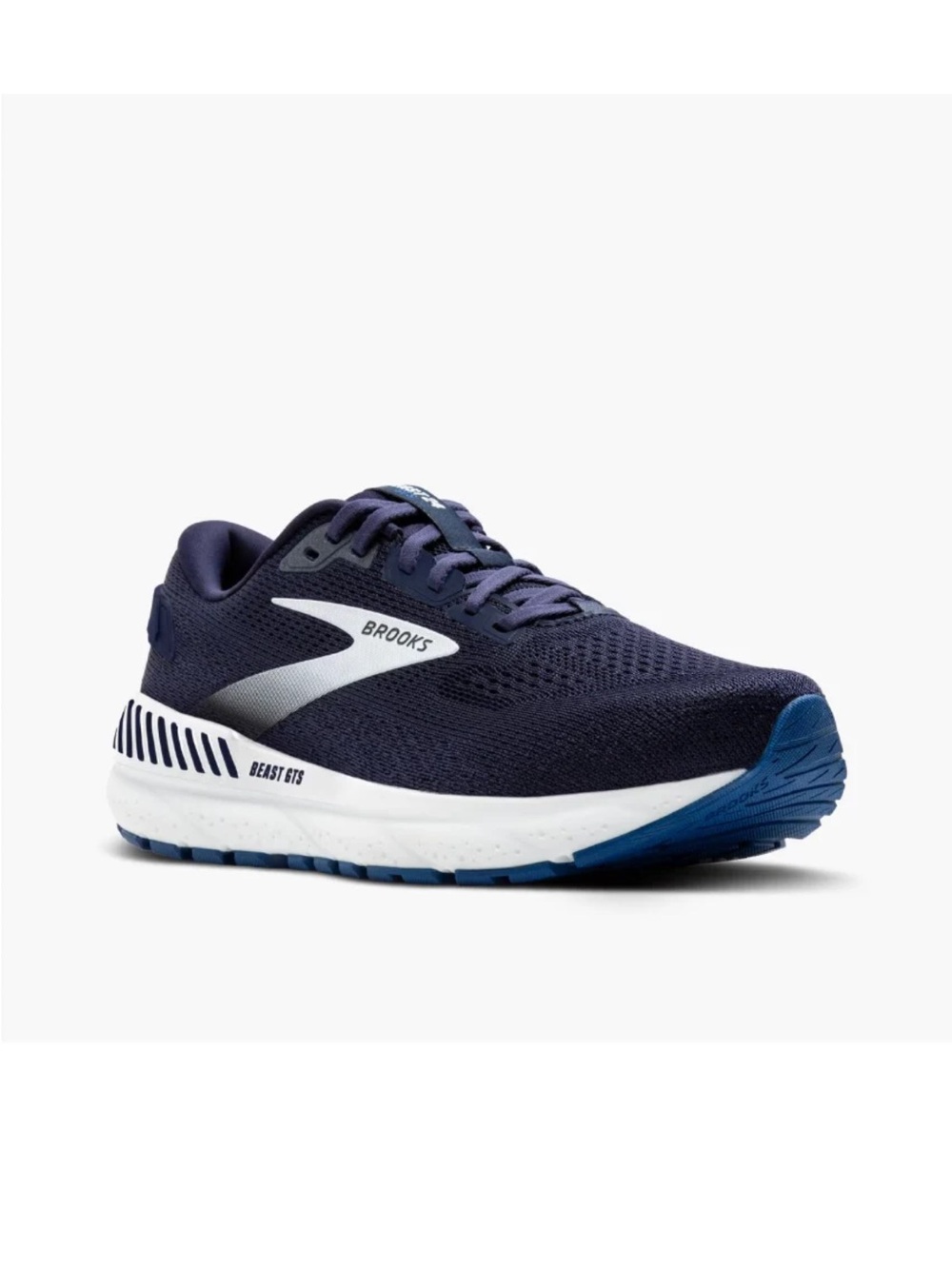 Men’s Brooks Beast GTS 24 Navy Blue Running Shoes Men’s 9 Medium D